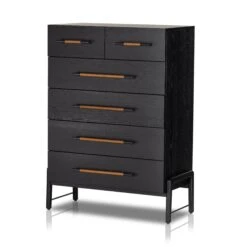 Rosedale 6 Drawer Tall Dresser 37 Rosedale 6 Drawer Tall Dresser -Noir || Bloomingville Shop 108708 003 PRM 1