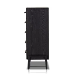 Rosedale 6 Drawer Tall Dresser 39 Rosedale 6 Drawer Tall Dresser -Noir || Bloomingville Shop 108708 003 SID 1