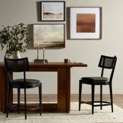 Britt Bar + Counter Stool -Noir || Bloomingville Shop 224123 028 ESS 1