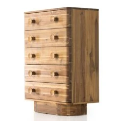 Mallory 5 Drawer Dresser -Noir || Bloomingville Shop 224341 004 DET 1