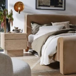 Jaylen Nightstand -Noir || Bloomingville Shop 225937 001 ROM 1