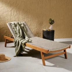 Delano Outdoor Chaise 25 Delano Outdoor Chaise -Noir || Bloomingville Shop 226919 003 ESS 1