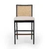 Antonia Cane Armless Bar + Counter Stool 1 Antonia Cane Armless Bar + Counter Stool -Noir || Bloomingville Shop 229202 009 FRT 1