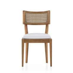 Britt Outdoor Dining Chair-Natural Teak
