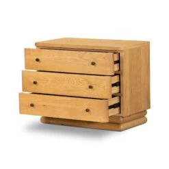 Harding Nightstand 16 Harding Nightstand -Noir || Bloomingville Shop 232638 001 OPN 1