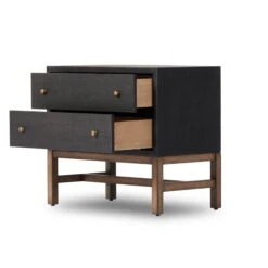 Jasmine Nightstand 19 Jasmine Nightstand -Noir || Bloomingville Shop 233437 001 OPN 1