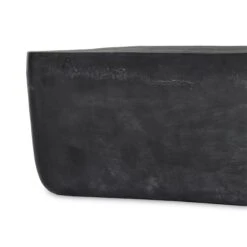 Basil Outdoor Rectangular Coffee Table 24 Basil Outdoor Rectangular Coffee Table -Noir || Bloomingville Shop 234765 001 DET 4