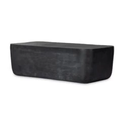 Basil Outdoor Rectangular Coffee Table 22 Basil Outdoor Rectangular Coffee Table -Noir || Bloomingville Shop 234765 001 PRM 1