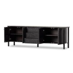 Bernice Media Console 28 Bernice Media Console -Noir || Bloomingville Shop 235849 002 OPN 1