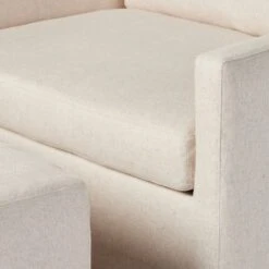 Maddie Slipcover Chair With Ottoman 19 Maddie Slipcover Chair With Ottoman -Noir || Bloomingville Shop 238944 001 DET 4 726aec2c 8a6c 41f5 8d57 7a2817e436c7