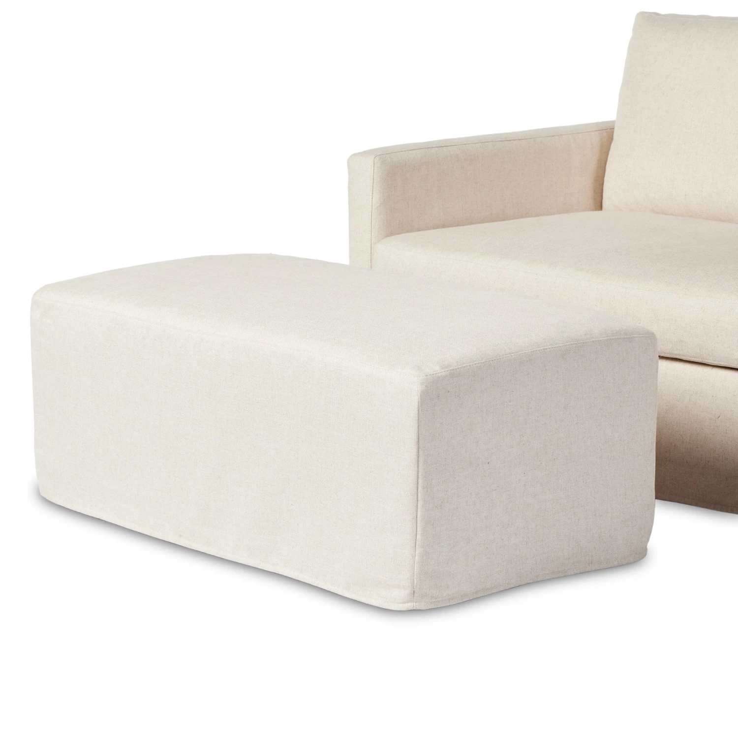 Maddie Slipcover Chair With Ottoman 11 Maddie Slipcover Chair With Ottoman - Image 9