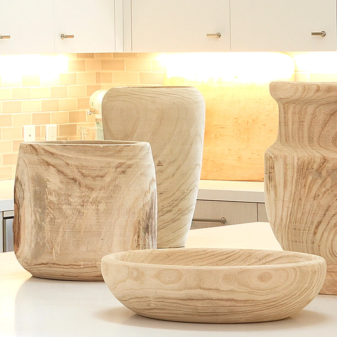 Lauren Wooden Bowl 6 Lauren Wooden Bowl - Image 4