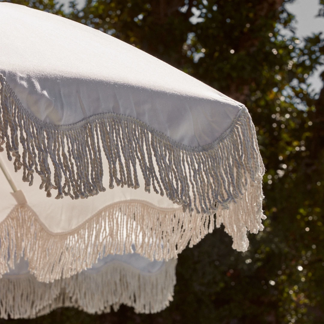 Fringe Beach Umbrella 5 Fringe Beach Umbrella - Image 3