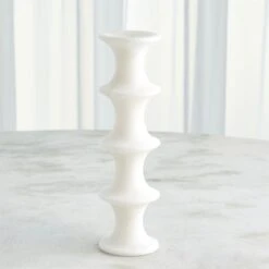 Ridge Candlesticks -Noir || Bloomingville Shop 712852