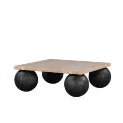 Phoebe Travertine Coffee Table