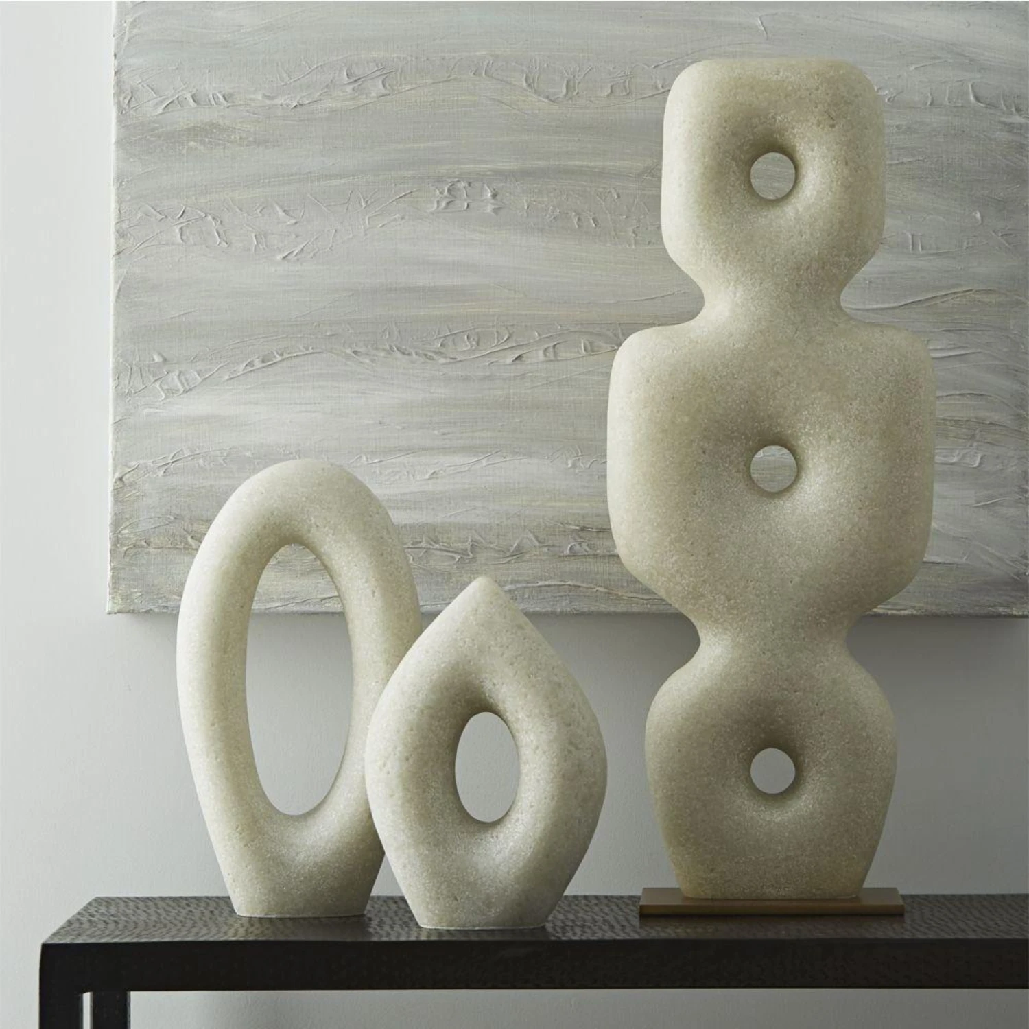 Arteriors Coco Sculptures 3 Arteriors Coco Sculptures - Image 2