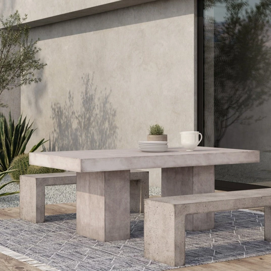 Antonius Outdoor Dining Table 4 Antonius Outdoor Dining Table - Image 2