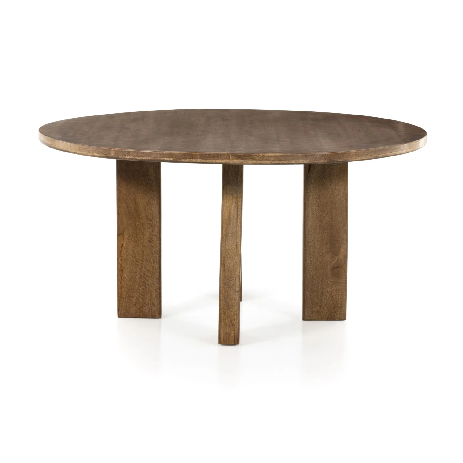 Cree Round Dining Table-Light Mango 6 Cree Round Dining Table-Light Mango - Image 4