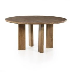 Cree Round Dining Table-Light Mango 24 Cree Round Dining Table-Light Mango -Noir || Bloomingville Shop Cree Round Dining Table Light Mango StyleMeGHD Furniture 9