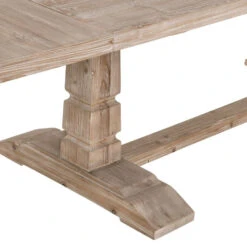 Hayes Extension Dining Table -Noir || Bloomingville Shop Hayes Extension Dining Table Smoke Gray Pine 2 01