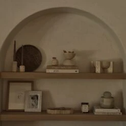 Travertine Tray -Noir || Bloomingville Shop LIVING ROOM 0147