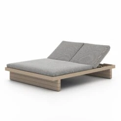 Leroy Outdoor Double Chaise -Noir || Bloomingville Shop Leroy Outdoor Double Chaise Washed Brown StyleMeGHD Outdoor Lounge Seating 11
