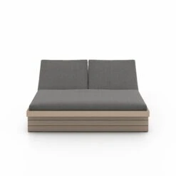 Leroy Outdoor Double Chaise