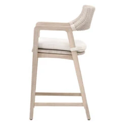 Lucca Counter Stool 11 Lucca Counter Stool -Noir || Bloomingville Shop LuciaOutdoorCounterStool PureWhiteSyntheticLoom 1 03