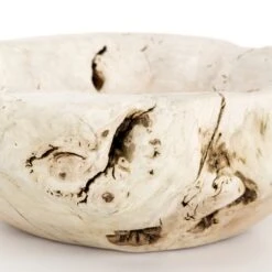 Reclaimed Wood Bowl, Ivory -Noir || Bloomingville Shop Reclaimed Wood Bowl StyleMeGHD Decorative Objects 5