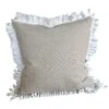 Rita Pillow -Noir || Bloomingville Shop Rita Pillow White StyleMeGHD Pillows Throws