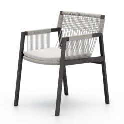 Shuman Outdoor Dining Chair -Noir || Bloomingville Shop Shuman Outdoor Dining Chair StyleMeGHD Outdoor Dining Chairs