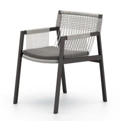 Shuman Outdoor Dining Chair -Noir || Bloomingville Shop Shuman Outdoor Dining Chair StyleMeGHD Outdoor Dining Chairs 8