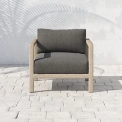 Sonoma Outdoor Chair -Noir || Bloomingville Shop Sonoma Outdoor Chair Washed Brown StyleMeGHD Outdoor Lounge Seating 6