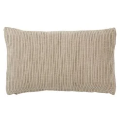 Tanzy Lumbar Pillow - Light Brown -Noir || Bloomingville Shop TAN10 1