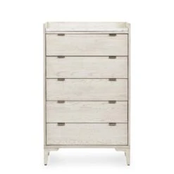 Viggo Tall Dresser-Vintage White Oak