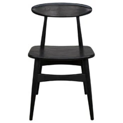 Noir Siena Chair -Noir || Bloomingville Shop ae 15chb 1 lg