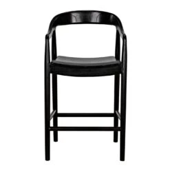 Noir Reina Counter Stool