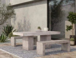 Antonius Outdoor Dining Table 15 Antonius Outdoor Dining Table -Noir || Bloomingville Shop antonius outdoor dining table concrete 427 75617