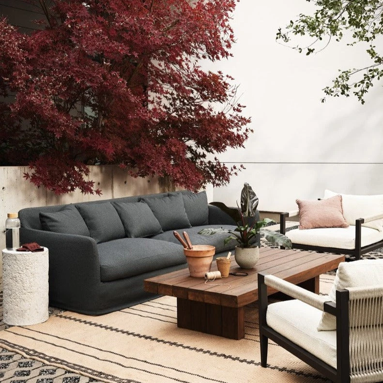 Otero Outdoor Round End Table 4 Otero Outdoor Round End Table - Image 2