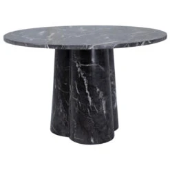 Cleo Dining Table -Noir || Bloomingville Shop dov14598bk front three quarter