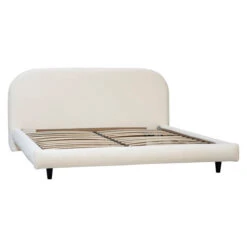 Morgan Bed 8 Morgan Bed -Noir || Bloomingville Shop dov3189ek front three quarter