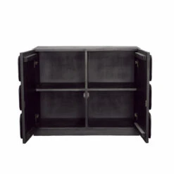 Lennox Sideboard -Noir || Bloomingville Shop dov6482 open door