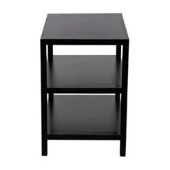 Noir 2 Shelf Side Table 26 Noir 2 Shelf Side Table -Noir || Bloomingville Shop gtab235hb 7 lg