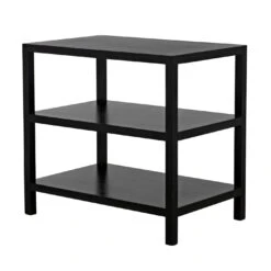 Noir 2 Shelf Side Table 22 Noir 2 Shelf Side Table -Noir || Bloomingville Shop gtab235hb 8 lg