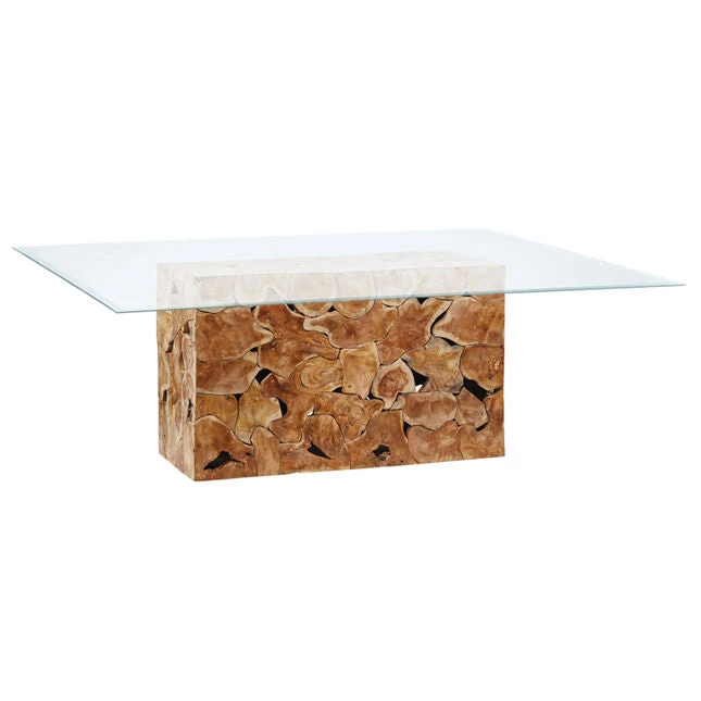 Wood Root Rectangular Dining Table 4 Wood Root Rectangular Dining Table - Image 2