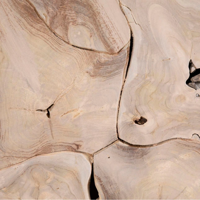 Wood Root Rectangular Dining Table 6 Wood Root Rectangular Dining Table - Image 4